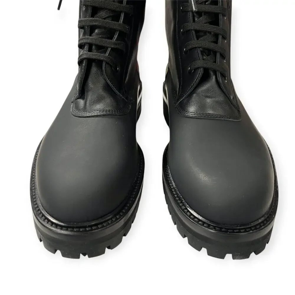 Common Projects Technical Leather Boot Black EU 42 2325 MADE IN ITALY NWT